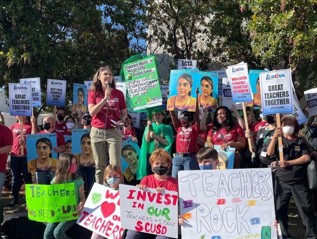 Thousands Join March 17 Rally in Support of Sac City Students, Teachers ...